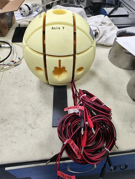Small Triaxial Helmholtz Coil-3 Small Triaxial Helmholtz Coil-3