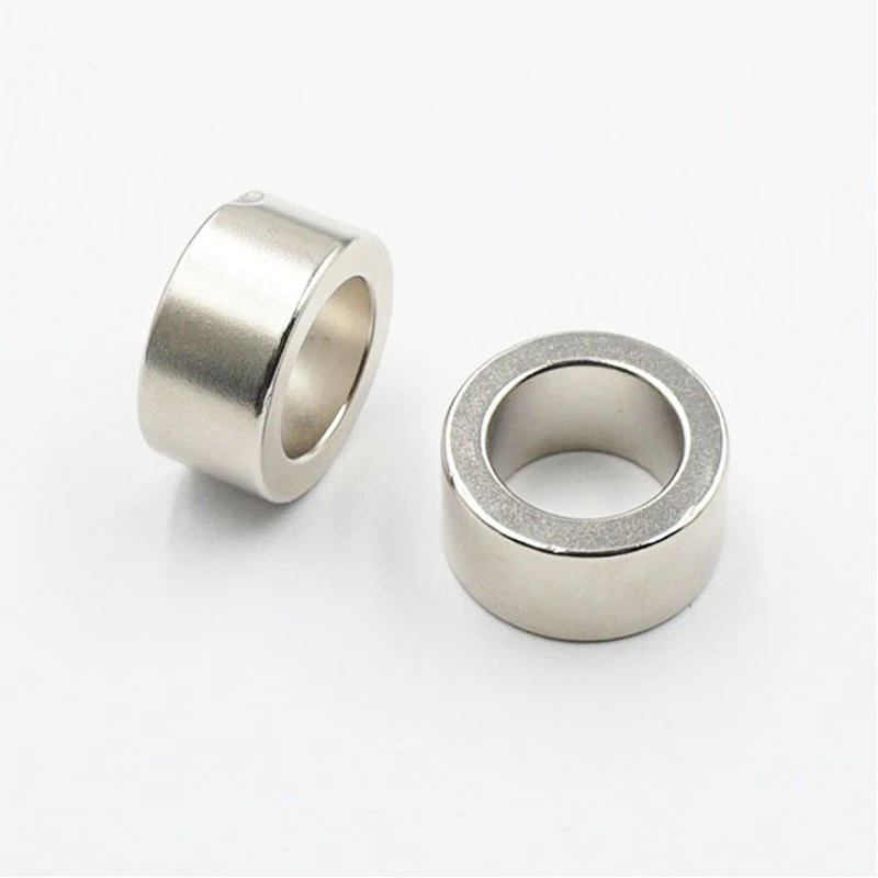 Magnet with straight hole -3