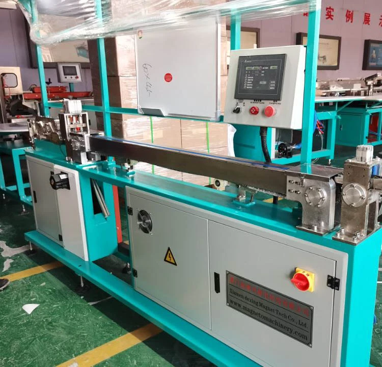 Magnetic strip inserting machine 2