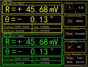 Amplifier screen Amplifier screen