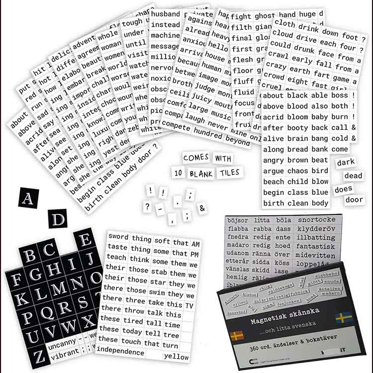 Magnetic poetry 2 Magnetic poetry 2