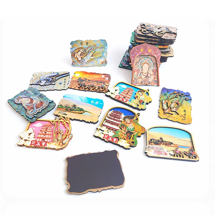 MDF fridge magnet