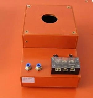 Magnetizing Coil Inside of Magnetizing Shelf Magnetizing Coil Inside of Magnetizing Shelf
