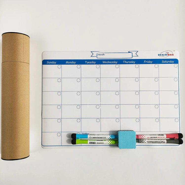 Magnetic calenar board