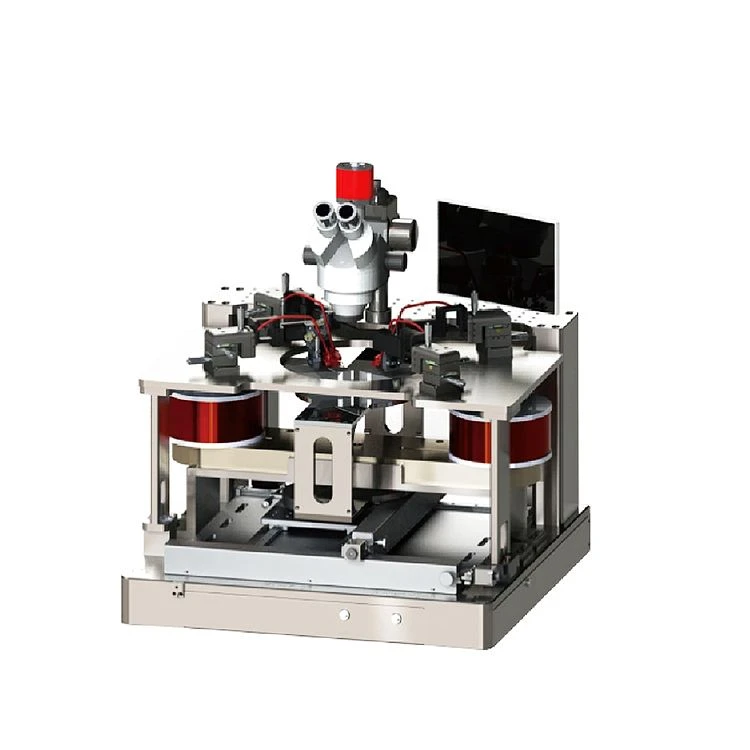 Wafer Level Automatic In-plane Magnetic Field Probe Station